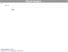 Tablet Screenshot of checkheaders.com